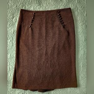 Byer California Espresso Pencil Skirt Size 5
